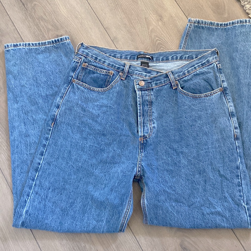 Fashion Nova Button Fly Jeans